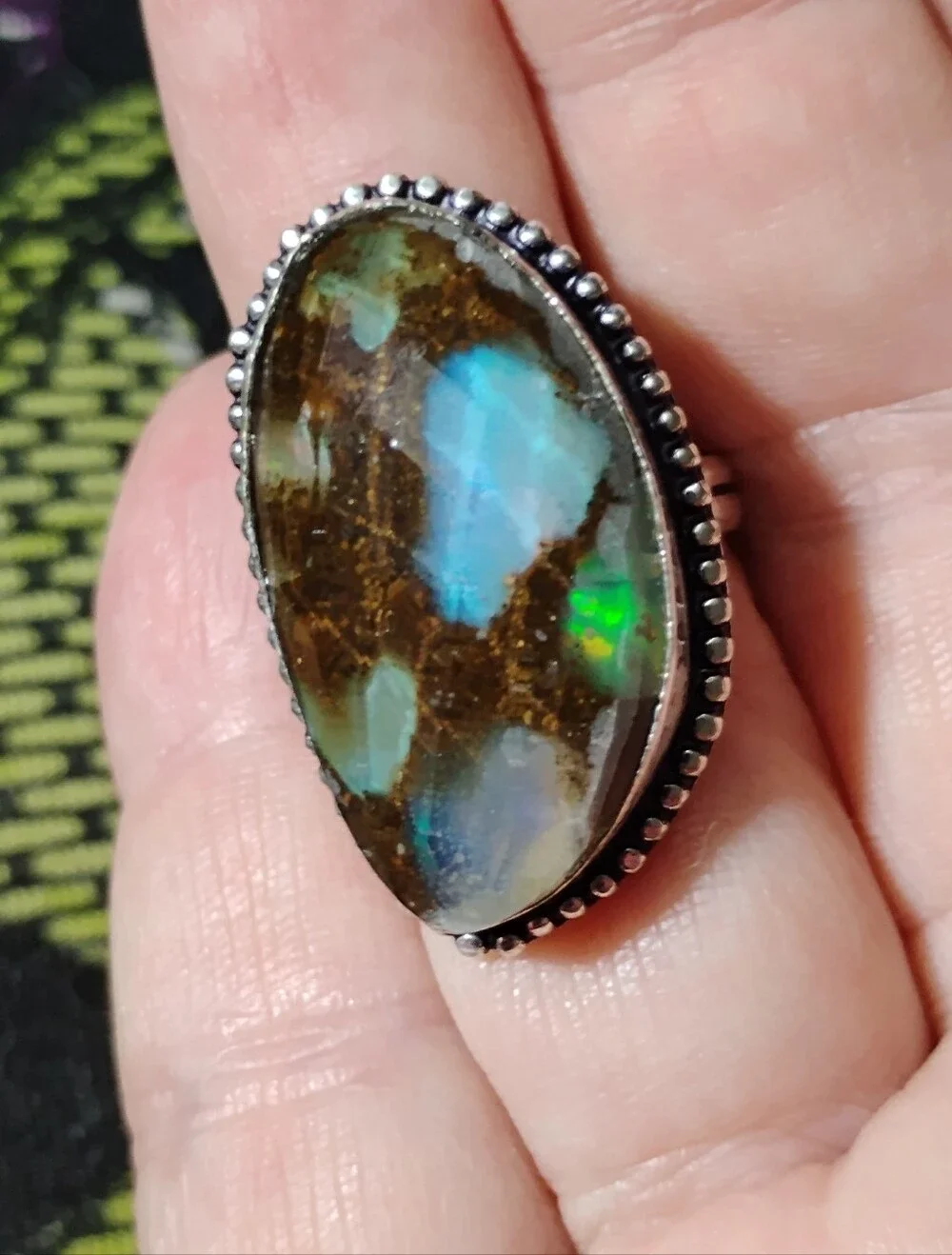 Matrix Opal Ring Sz 6.5